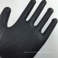 SRSAFETY 13 calibre de nylon tricotado recubierto de nitrilo en la Palma de bule guantes de trabajo suave, guantes baratos